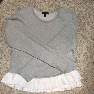 Cute J. Crew Small Dressy Sweatshirt Top